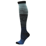 Compression Socks for Sports Performance & Muscle Recovery - Stylish Design