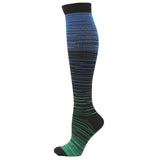 Compression Socks for Sports Performance & Muscle Recovery - Stylish Design