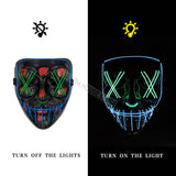 Glowing Halloween Fun: LED Mask for Unforgettable Spooky Nights