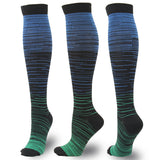 Compression Socks for Sports Performance & Muscle Recovery - Stylish Design