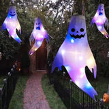 Halloween Decoration Ghost Face Glow