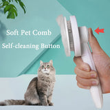 One-Key Hair Removal Pet Comb: Efficient, Non-Skin Damaging Grooming