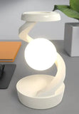 Rotating Moon Lamp w/Phone Charging Sensor