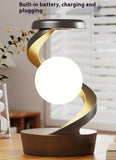 Rotating Moon Lamp w/Phone Charging Sensor