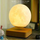 3D Printing Moon Lamp with Wireless Charging & Adjustable Light