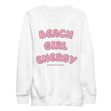 premium beach girl energy sweatshirt - 2