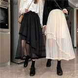 Donne Solid in stile coreano Skirt da donna