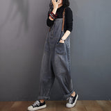 button jeans jumpsuit - 2