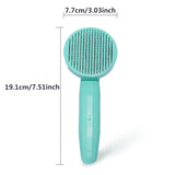 One-Key Hair Removal Pet Comb: Efficient, Non-Skin Damaging Grooming