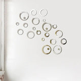 3D mirror wall sticker - 4