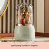 LuxeClean Dome Brush Holder: Stylish, Durable Makeup Organization Solution