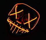 Glowing Halloween Fun: LED Mask for Unforgettable Spooky Nights