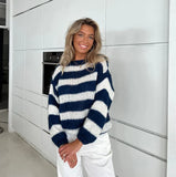 Casual Elegance Stripe Sweater