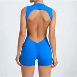 Backless yoga jumpsuit - 0