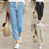 Elastic waist pants - 1