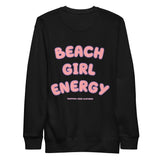 premium beach girl energy sweatshirt - 12