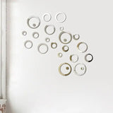 3D mirror wall sticker - 13