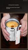 Automatic Smart Electric Coffee Cup: Portable Magnetic Milkshake Maker