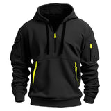 Cotton Dropped Shoulder Hooded Sweatshirt