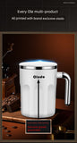 Automatic Smart Electric Coffee Cup: Portable Magnetic Milkshake Maker