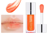 Moisturizing Lip Glow Oil - Cherry Seed Oil, Plumping & Hydrating Gloss