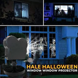 Halloween Projector: Spooky Animations for Haunted Home Ambiance