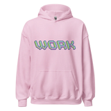 Hoodie with Slogan Print Graphic backside: Fleece, Fashionable, and Cozy