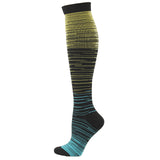 Compression Socks for Sports Performance & Muscle Recovery - Stylish Design