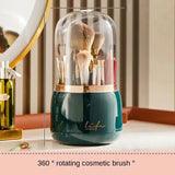 LuxeClean Dome Brush Holder: Stylish, Durable Makeup Organization Solution