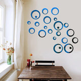 3D mirror wall sticker - 5