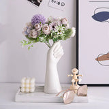 ceramic hand vase - 4