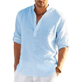 Linen Short Sleeve Shirt – Button Down for Summer Comfort and Casual