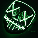 Glowing Halloween Fun: LED Mask for Unforgettable Spooky Nights