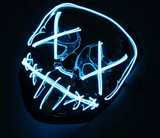 Glowing Halloween Fun: LED Mask for Unforgettable Spooky Nights