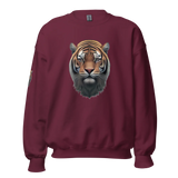 Pre-shrunk classic fit sweatshirt
50% cotton and 50% polyester
Air-jet spun yarn
Soft, anti-pilling fabric
Spandex athletic rib knit collar
Double needle stitching for durability
Tiger head print sweatshirt
Jungle scene design
Comfortable and warm sweatshirt
Winter-ready apparel
Flexible collar for extra movement
Warmth retention
Sturdy tiger print sweatshirt
