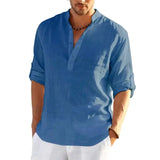 Linen Short Sleeve Shirt – Button Down for Summer Comfort and Casual