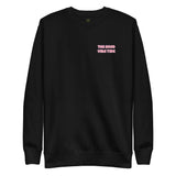 premium beach girl energy sweatshirt - 1